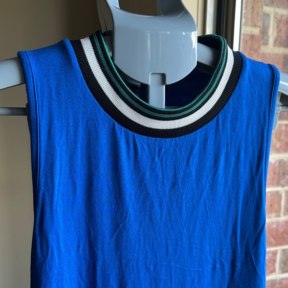 Topshop Vibrant Blue Midi Dress - Picture 3 of 8